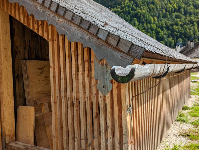 Wooden Gutter Replacement detail